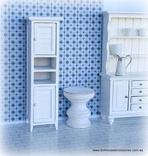 White Bathroom Cabinet - Miniature