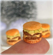 Dollhouse burger double patty takeaway food