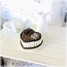 Chocolate Heart Cake - Miniature