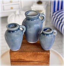 Vases - Set of 3 - Dusk Blue - Miniature