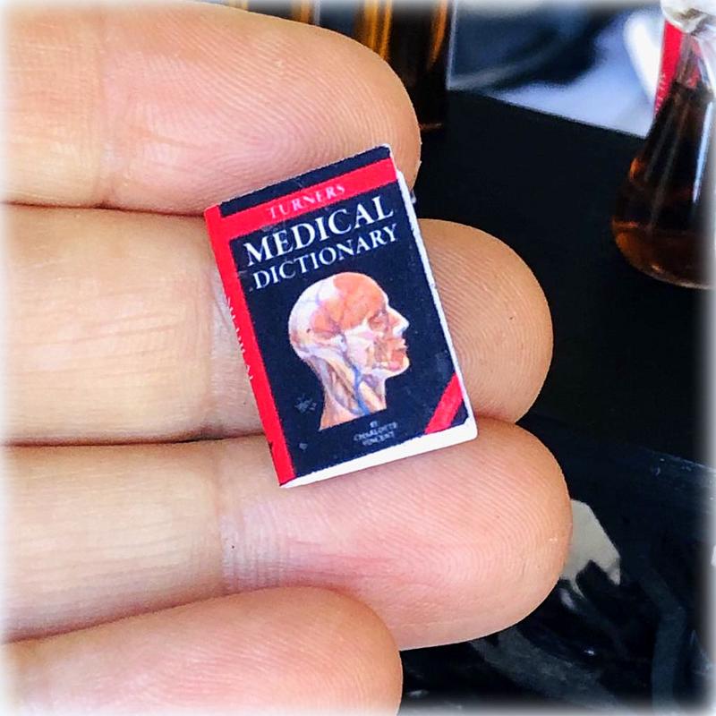 Medical Dictionary Book - Miniature