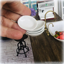 Oval Dish - White - Miniature