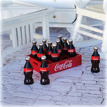 Coca Cola Bottles in Crate - Miniature