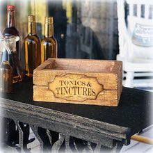 Tonics and Tinctures Crate - Miniature