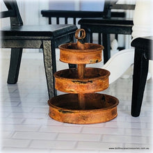 Rusted Tiered Tray - Miniature