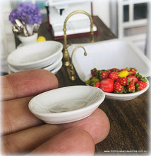 Oval Dish - White - Miniature