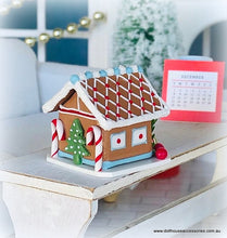 Dollhouse gingerbread cottage miniature