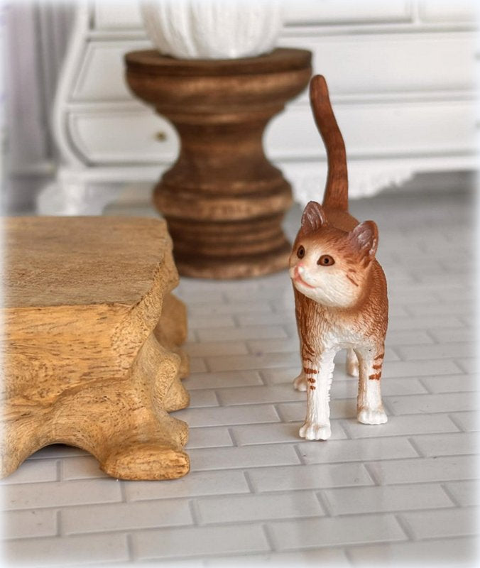 Schleich Ginger cat suitable for 1:12 scale