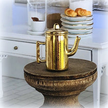 Dollhouse Gold coffee pot