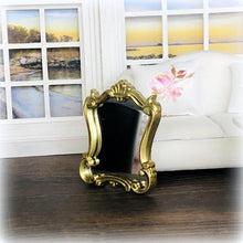 Curved Gold Mirror - Miniature