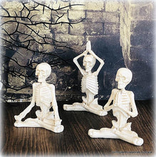 Yoga Skeletons - Set of 3 - Miniature