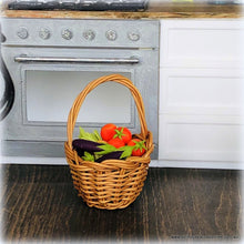 Brown Basket - Large - Miniature