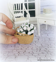Bouquet of White Roses - Miniature
