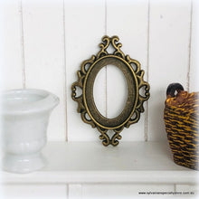 Scrolled Small Bronze Frame - Miniature