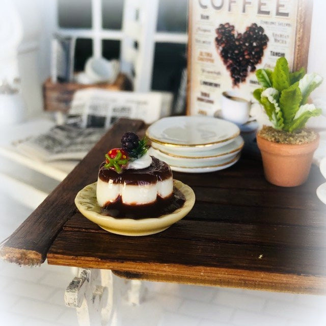 Blancmange with Fruit - Miniature