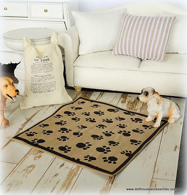 Pawprint Pet Rug - Miniature