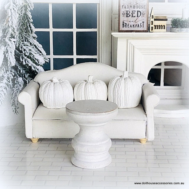 Dollhouse modern white furniture