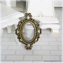 Scrolled Small Bronze Frame - Miniature