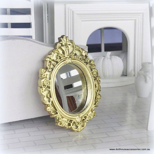Dollhouse mirror french provincial shabby chic