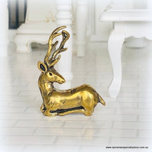 Deer Ornament - Brass -  Miniature