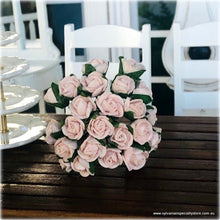Bouquet of Pale Pink Roses - Miniature
