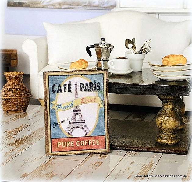 Sign - Cafe Paris - Miniature