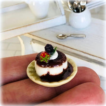 Blancmange with Fruit - Miniature