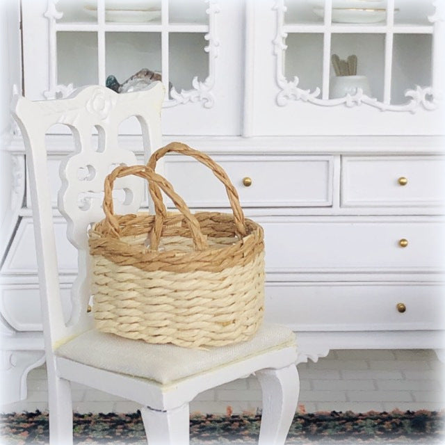 Dollhouse Woven Basket 