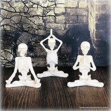 Yoga Skeletons - Set of 3 - Miniature