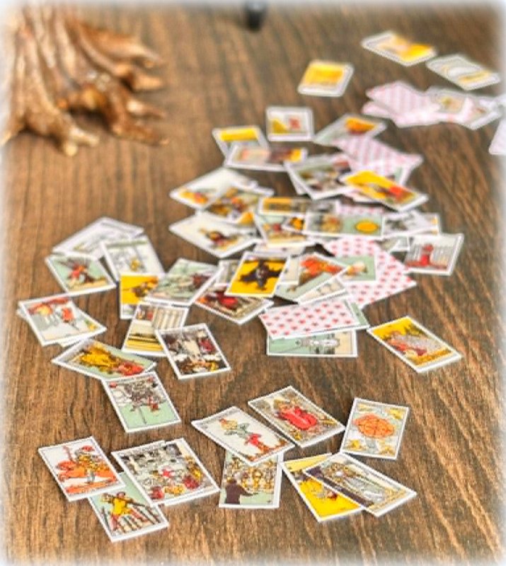 Tarot Cards Set - Miniature