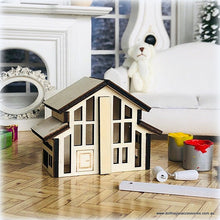 Modern Mini Dollhouse for Dollhouse