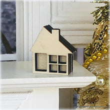 Mini Cottage - Unpainted - 2 cm - Miniature