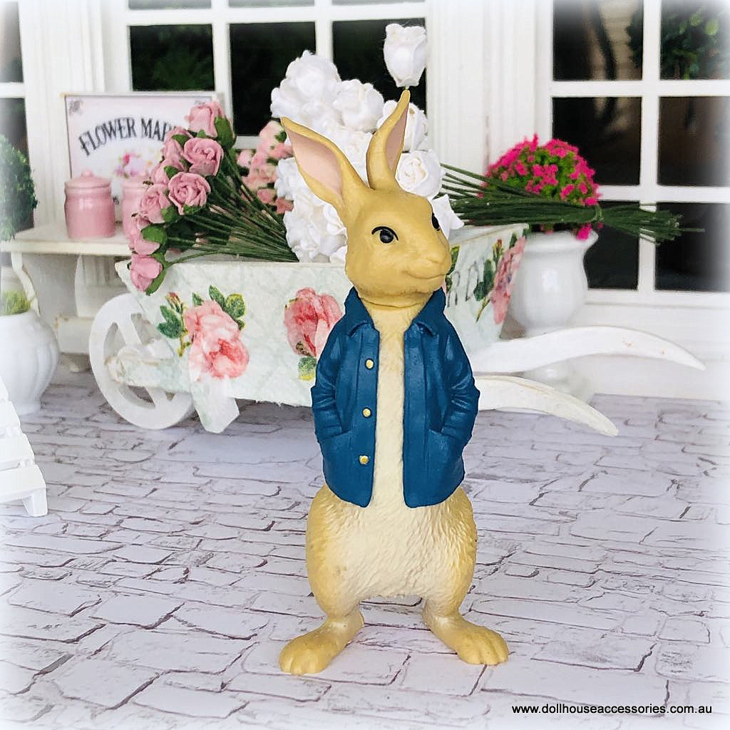 Peter Rabbit Figure - 9 cm high – Dollhouse Accessories Australia