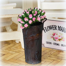 Bouquet of 25 Pink Rosebuds - Miniature