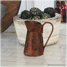 Small Rusted Jug Pitcher- Miniature