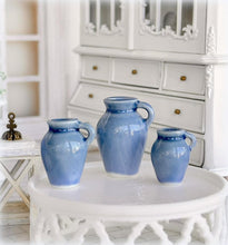 Vases - Set of 3 - Dusk Blue - Miniature