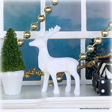 White Reindeer - Miniature