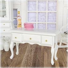 White Console Table - Miniature