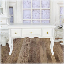 White Console Table - Miniature