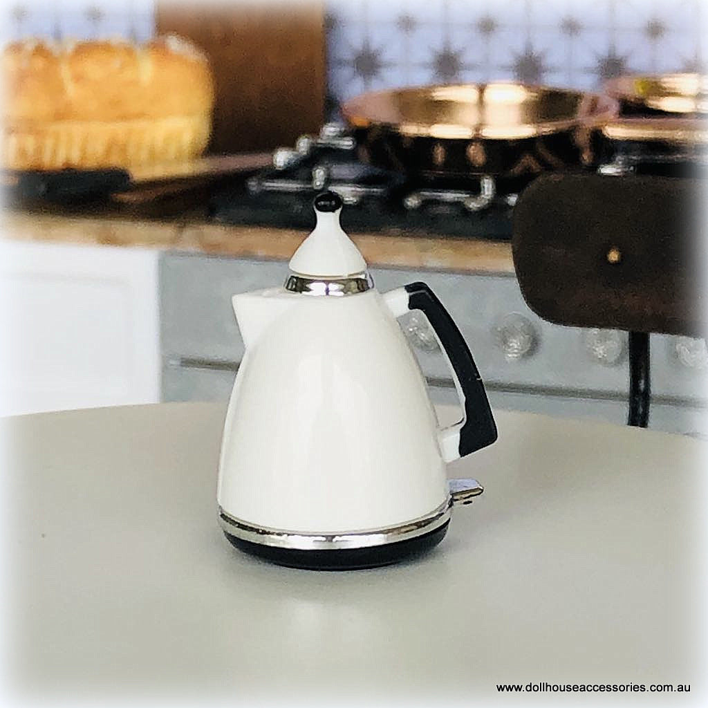 Modern Kettle - White - Miniature