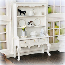 White French Country Dresser  - Miniature