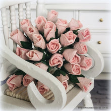 Bouquet of Blush Pink Roses - Miniature