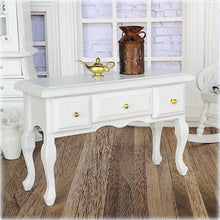 White Console Table - Miniature