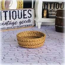 Dollhouse woven basket