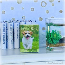 Dollhouse Dog Book Miniature