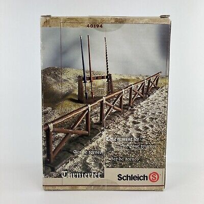 Schleich world of knights jousting fence tournament