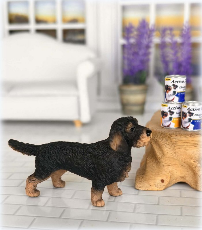 Schleich dog wire haired dachshund