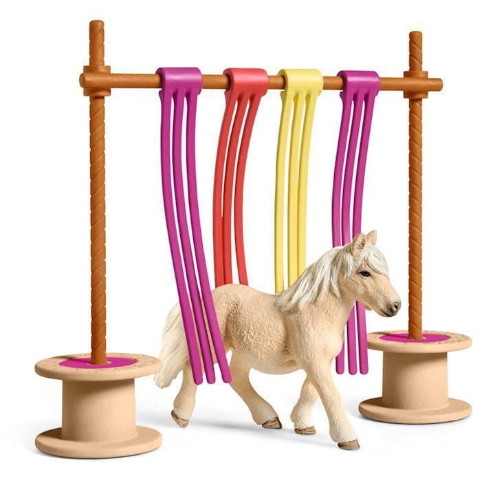 Schleich Pony Curtain Obstacle