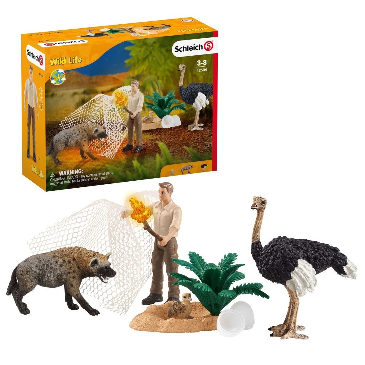 Schleich Wild Life Hyena Attack Set