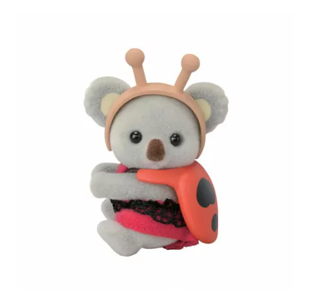 Sylvanian Families Baby Koala in Ladybird Costume - Forest Series - #5